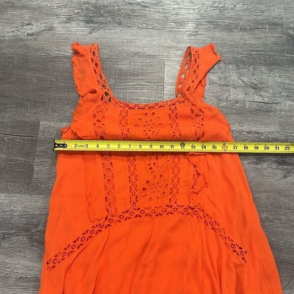 Free People FP One Free Priscilla Dress in coral -  xs/small ($128) - Picture 8 of 10